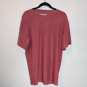 Bearbottom Short Sleeve Tech Tee in Brick Red Athletic Fit Moisture Wicking XL